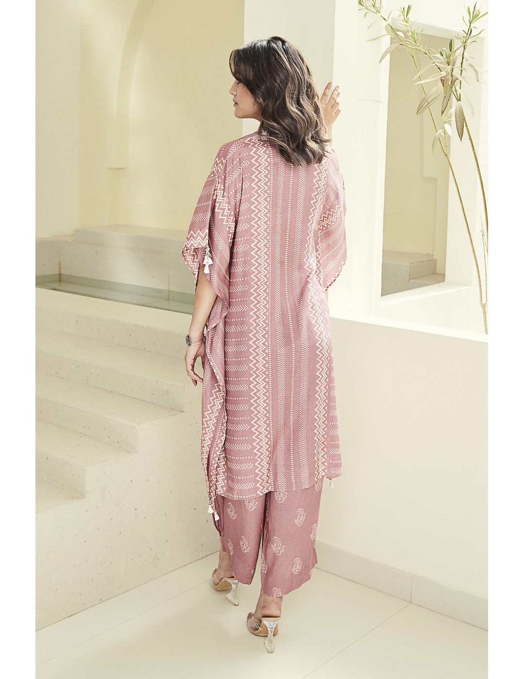 Pastel Pink Printed Co-Ords singapore