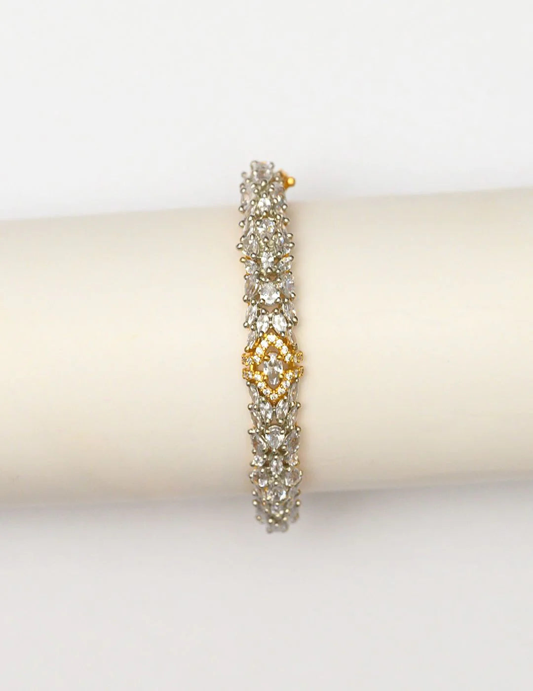 Silver Diamond Women's Bracelet