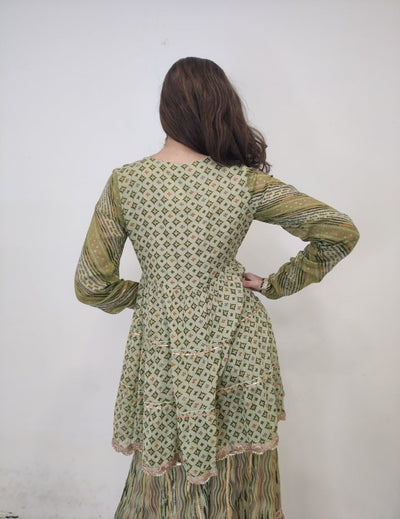 Green Sharara Set online indian clothes singapore